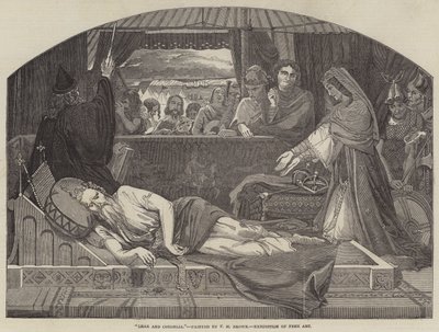 リアとコーデリア 作： Ford Madox Brown